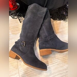 Women’s Boden Blue Suede Knee High Boots 
Beautiful Boots!
Sz 39 EU
Approx 8.5-9